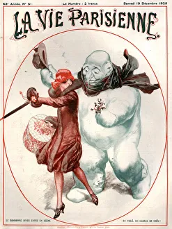1920s France La Vie Parisienne Magazine Cover
