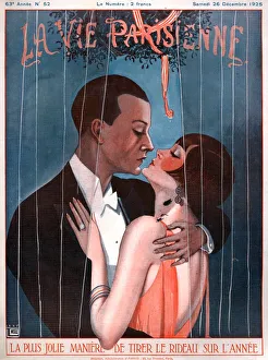 1920s France La Vie Parisienne Magazine Cover