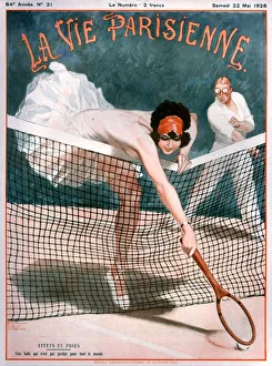 1920s France La Vie Parisienne Magazine Cover
