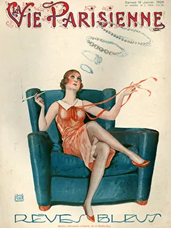 1920s France La Vie Parisienne Magazine Cover