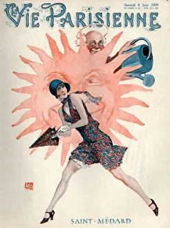 1920s France La Vie Parisienne Magazine Cover