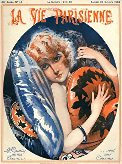 1920s France La Vie Parisienne Magazine Cover
