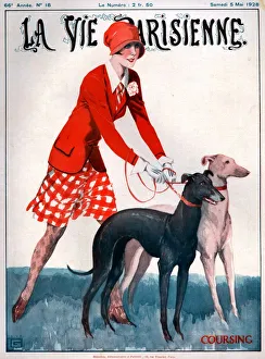 1920s France La Vie Parisienne Magazine Cover