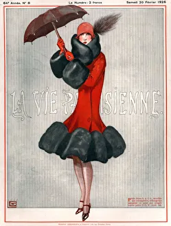1920s France La Vie Parisienne Magazine Cover