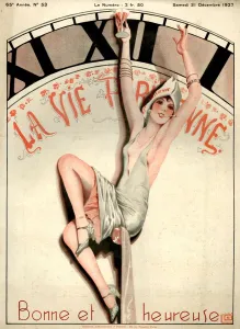 Advertising Archive Prints: 1920s France La Vie Parisienne Magazine Cover