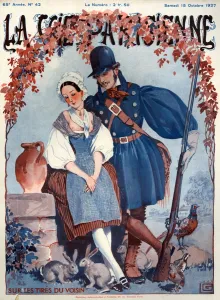 Images Dated 2013: 1920s France La Vie Parisienne Magazine Cover