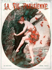 Images Dated 2013: 1920s France La Vie Parisienne Magazine Cover