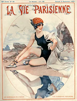 1920s France La Vie Parisienne Magazine Cover