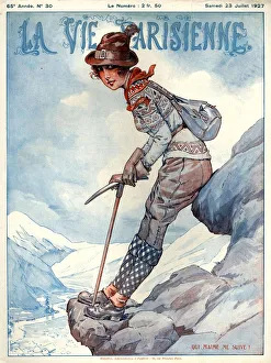 1920s France La Vie Parisienne Magazine Cover