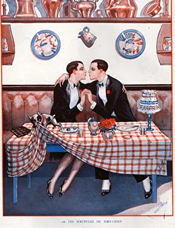Advertising Archive Prints: 1920s, France, La Vie Parisienne, Magazine Plate