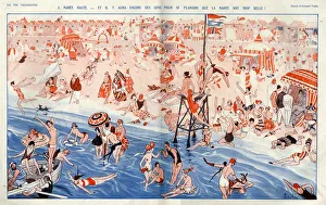 1920s, France, La Vie Parisienne, Magazine Plate