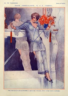 Advertising Archive Prints: 1920s, France, La Vie Parisienne, Magazine Plate