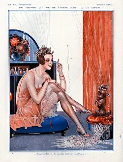 Advertising Archive Prints: 1920s France La Vie Parisienne Magazine Plate