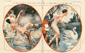 Advertising Archive Prints: 1920s, France, La Vie Parisienne, Magazine Plate