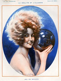 Images Dated 2012: 1920s France La Vie Parisienne Magazine Plate