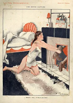 1920s, France, La Vie Parisienne, Magazine Plate