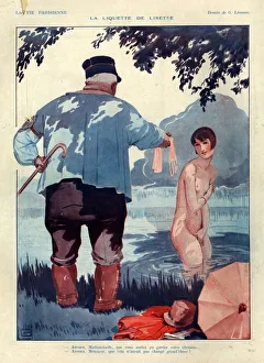 Advertising Archive Prints: 1920s, France, La Vie Parisienne, Magazine Plate