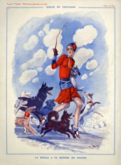 Advertising Archive Prints: 1920s, France, La Vie Parisienne, Magazine Plate