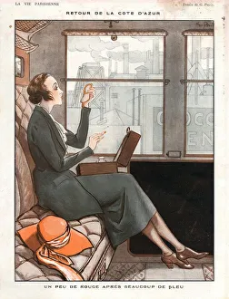 Advertising Archive Prints: 1920s, France, La Vie Parisienne, Magazine Plate