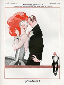 Advertising Archive Prints: 1920s, France, La Vie Parisienne, Magazine Plate