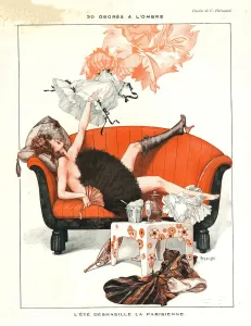 Advertising Archive Prints: 1920s, France, La Vie Parisienne, Magazine Plate