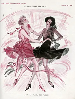 Advertising Archive Prints: 1920s, France, La Vie Parisienne, Magazine Plate