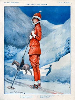 Advertising Archive Prints: 1920s, France, La Vie Parisienne, Magazine Plate