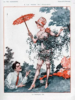 Advertising Archive Prints: 1920s France La Vie Parisienne Magazine Plate