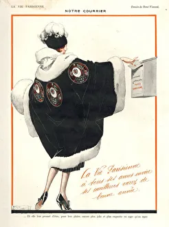 1920s France La Vie Parisienne Magazine Plate