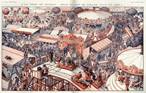 1920s, France, La Vie Parisienne, Magazine Plate