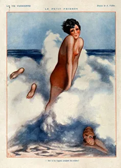 1920s,France,La Vie Parisienne,Magazine Plate