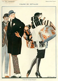 1920s France La Vie Parisienne Magazine Plate