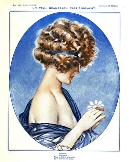 1920s UK Flowers Magazine Plate