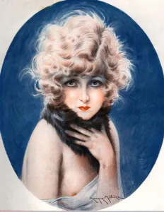 Advertising Archive Prints: 1920s France La Vie Parisienne Magazine Plate