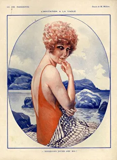 Advertising Archive Prints: 1920s, France, La Vie Parisienne, Magazine Plate