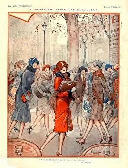 1920's Collection: 1920s, France, La Vie Parisienne, Magazine Plate