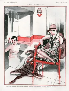 Advertising Archive Prints: 1920s, France, La Vie Parisienne, Magazine Plate
