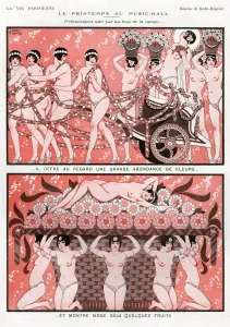Advertising Archive Prints: 1920s, France, La Vie Parisienne, Magazine Plate
