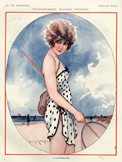 Advertising Archive Prints: 1920s, France, La Vie Parisienne, Magazine Plate