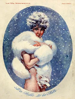 Advertising Archive Prints: 1920s France La Vie Parisienne Magazine Plate