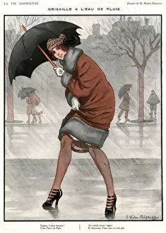1920s France La Vie Parisienne Magazine Plate