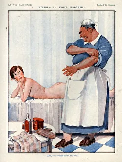 1920s, France, La Vie Parisienne, Magazine Plate