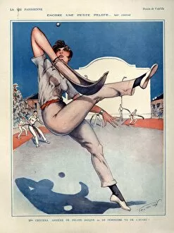 French Artwork Collection: 1920s, France, La Vie Parisienne, Magazine Plate
