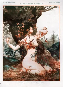 Advertising Archive Prints: 1920s France La Vie Parisienne Magazine Plate