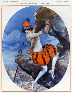 1920s Prints: 1920s France La Vie Parisienne Magazine Plate