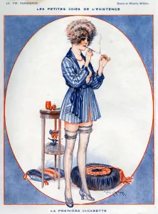 1920s Prints: 1920s France La Vie Parisienne Magazine Plate