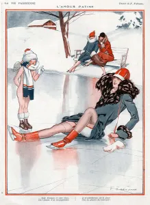 1920s Prints: 1920s France La Vie Parisienne Magazine Plate