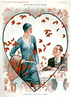 Advertising Archives Collection: 1920s France La Vie Parisienne Magazine Plate