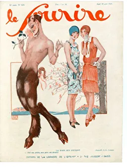 1920s France Le Sourire Magazine Cover