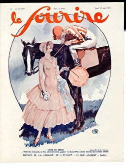 1920s France Le Sourire Magazine Cover